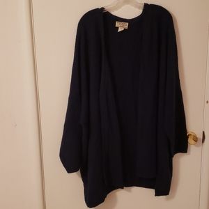 Navy cardigan